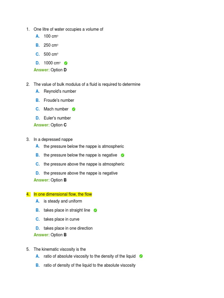 Fluid Mechanics Concepts and Examples | PDF | Fluid Dynamics | Buoyancy