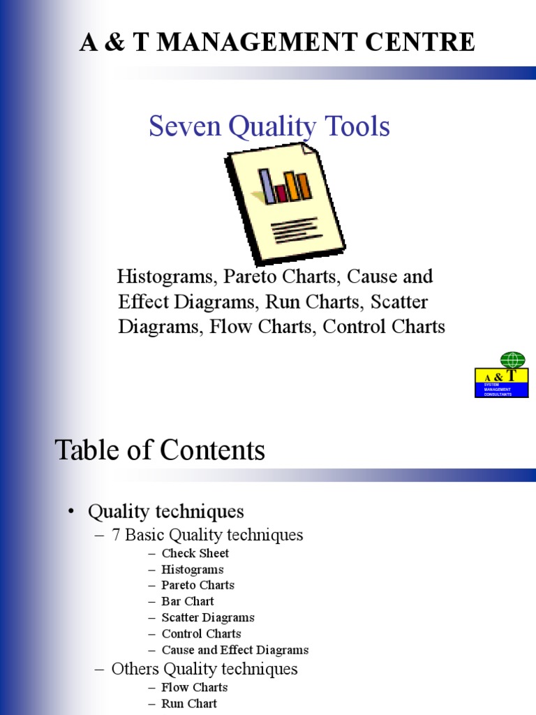 A & T Management Centre: Seven Quality Tools | PDF | Scatter Plot ...
