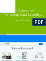 The Science of Managing Data Scientists: Kate Matsudaira
