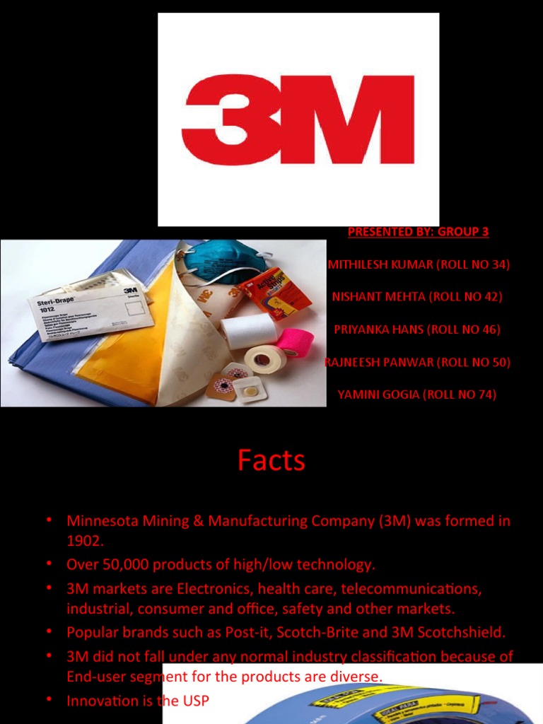 Business Stategy 3M Group 3 | PDF | Strategic Management | Business