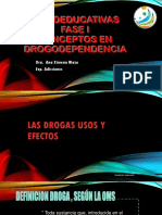 Psicoeducativas Fase i Efectos Farmacos y Conceptos Sustancias Legales e Ilegales