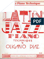 LATIN JAZZ PIANO TECHNIQUE - Olegario Diaz.pdf