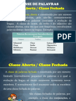 Classes de Palavras-Nome