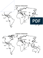 MAPA PRIMERAS CIVILIZACIONES