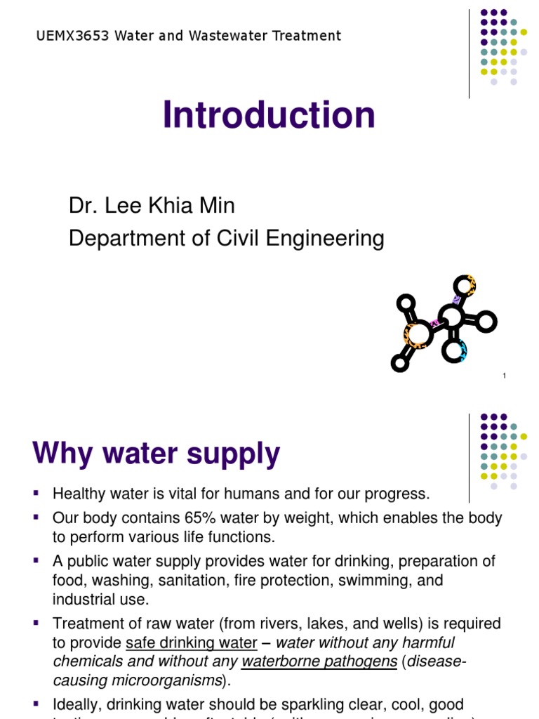 Water and Wastewater Treatment Overview | PDF | Sewage Treatment ...