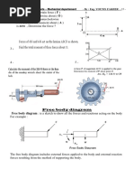 Mechanics For 1 Year Students - Mechanical Departement