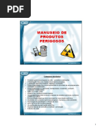 Manuseio de Produtos Perigosos