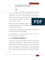 Movilización y desmontaje de equipos para construcción de vía