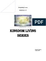 Growth Series 4 - Kingdom Living Course