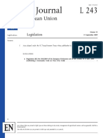 EU Visa Code - Regulation (EC) No. 810:2009