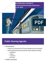 Purple Line Extension Public Hearing