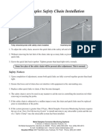 Safety Chain Installation PDF