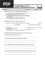 Evaluación de Religión 4