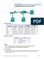 3.3.2.2 Lab - Implementing VLAN Security