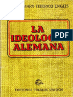 Marx y Engels - La Ideología Alemana (WRoces)