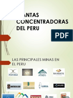 Plantas Concentradoras Del Peru