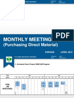 Monthly Meeting Materials Trial FII Project