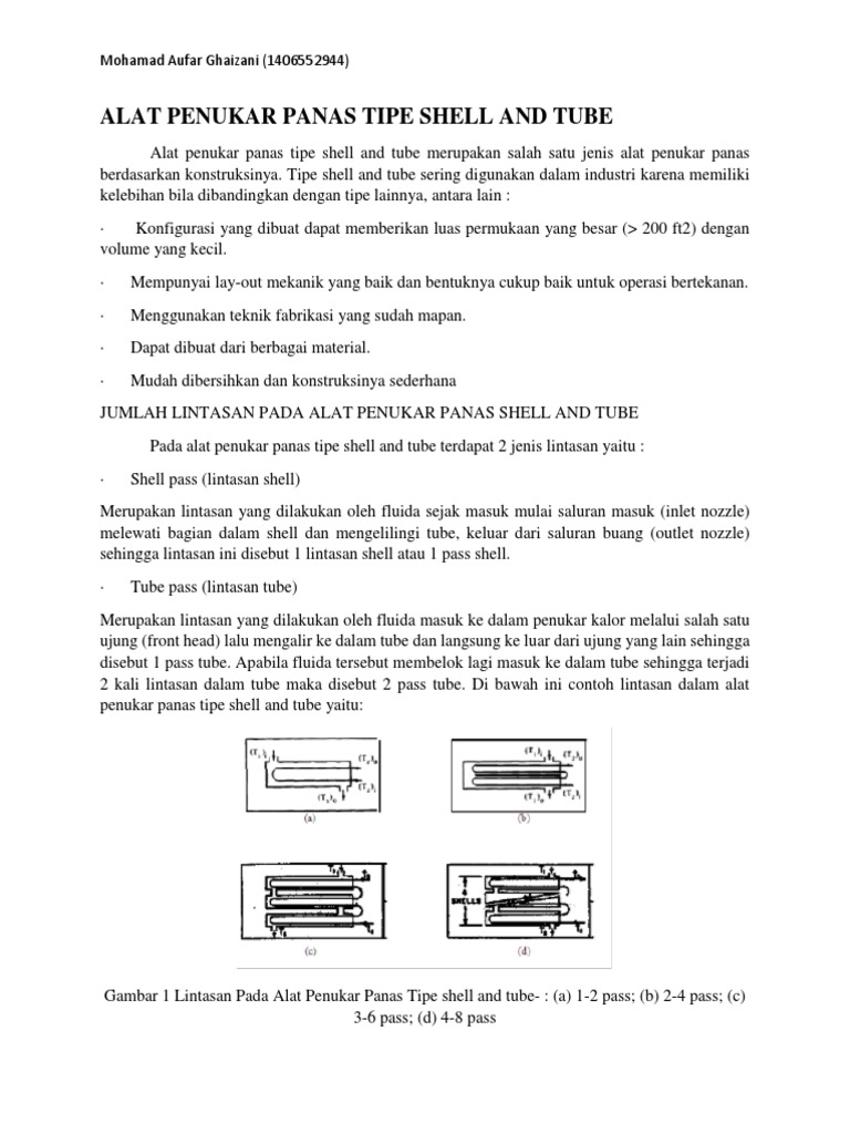 LTM Pap He Shell and Tube | PDF