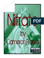 Cameron Francis - Nitrate