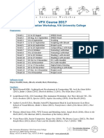 Vfx 2017 Programme