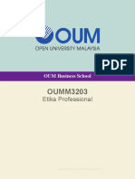 OUMM 3203 Etika Profesional