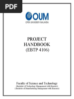 1-Hanbook - Project - Ebtp4106 - BTM & BMMG & BPFM