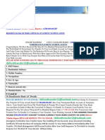 # 17,, New Delhi 110021, India Payment File: RBI-DEL/id1033/13 Payment Amount: 500,000.00GBP Reserve Bank of India Official Payment Notification