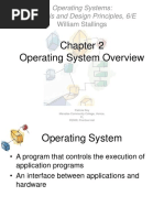 Operating System Overview: Operating Systems: Internals and Design Principles, 6/E