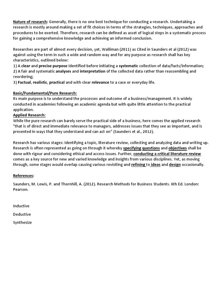 Research Methods Overview | PDF | Art | Science & Mathematics