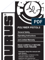 Taurus Polymer Pistol Manual