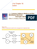 Slides For Chapter 18: Replication: Distributed Systems: Concepts and Design