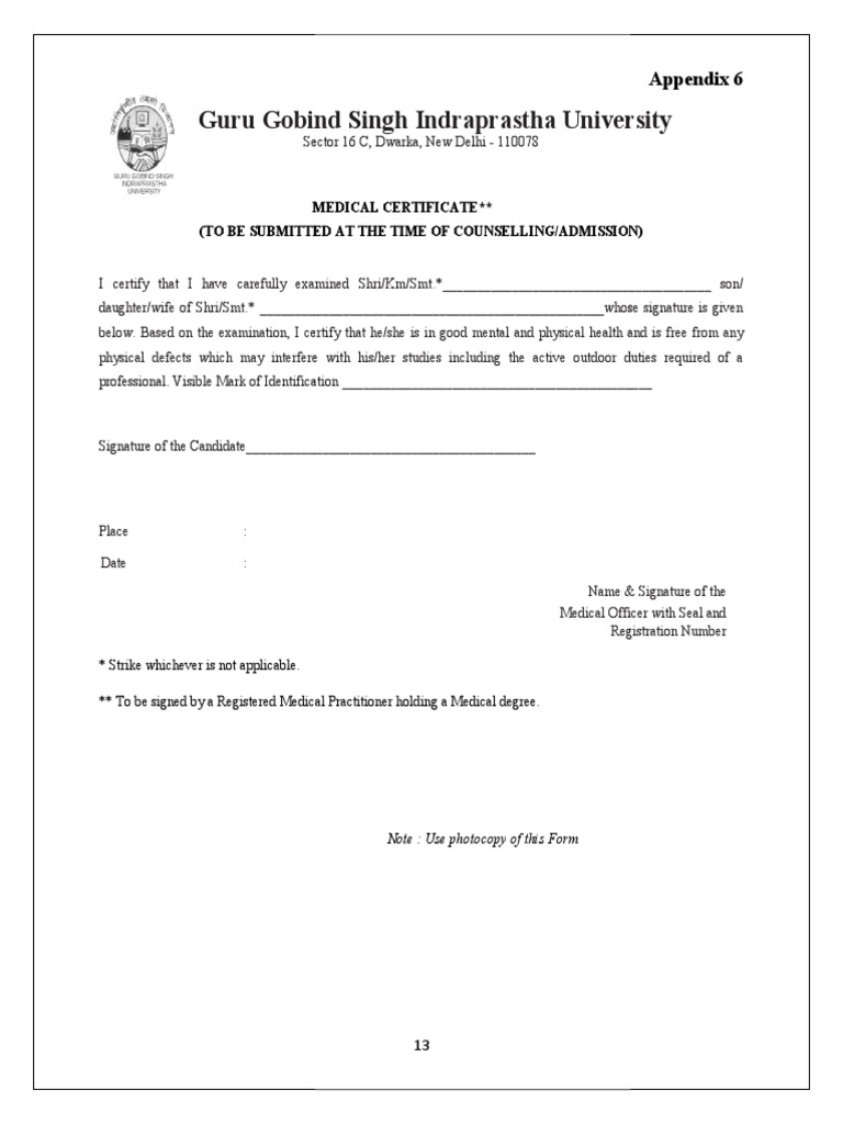 Med Form | PDF