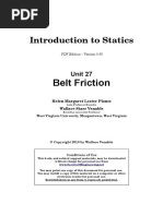 Belt Friction