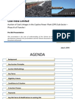 CIL CPP Linkage Auction Prebid PPT Dated 05-07-16