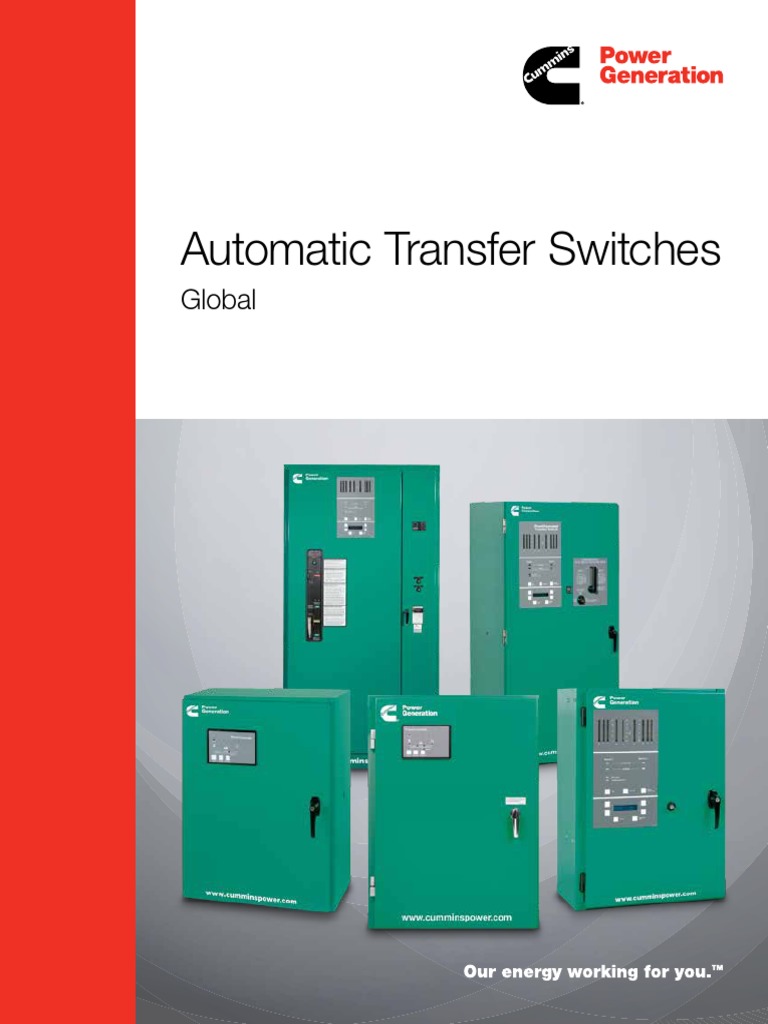 Automatic Transfer Switches: Global | PDF
