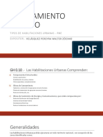 Planificación urbana y tipos de habilitaciones