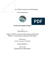 Impact of IIST On The Local Economy and Societal Welfare: Estimating The Demand Side Effects