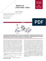 A Rigid Molecular Balance For