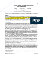 (2014) Developing Coding Schemes For Program Comprehension Using Eye Movements