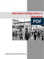 Alternative Configurations For Operations