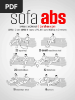Cardio Sofa Workout