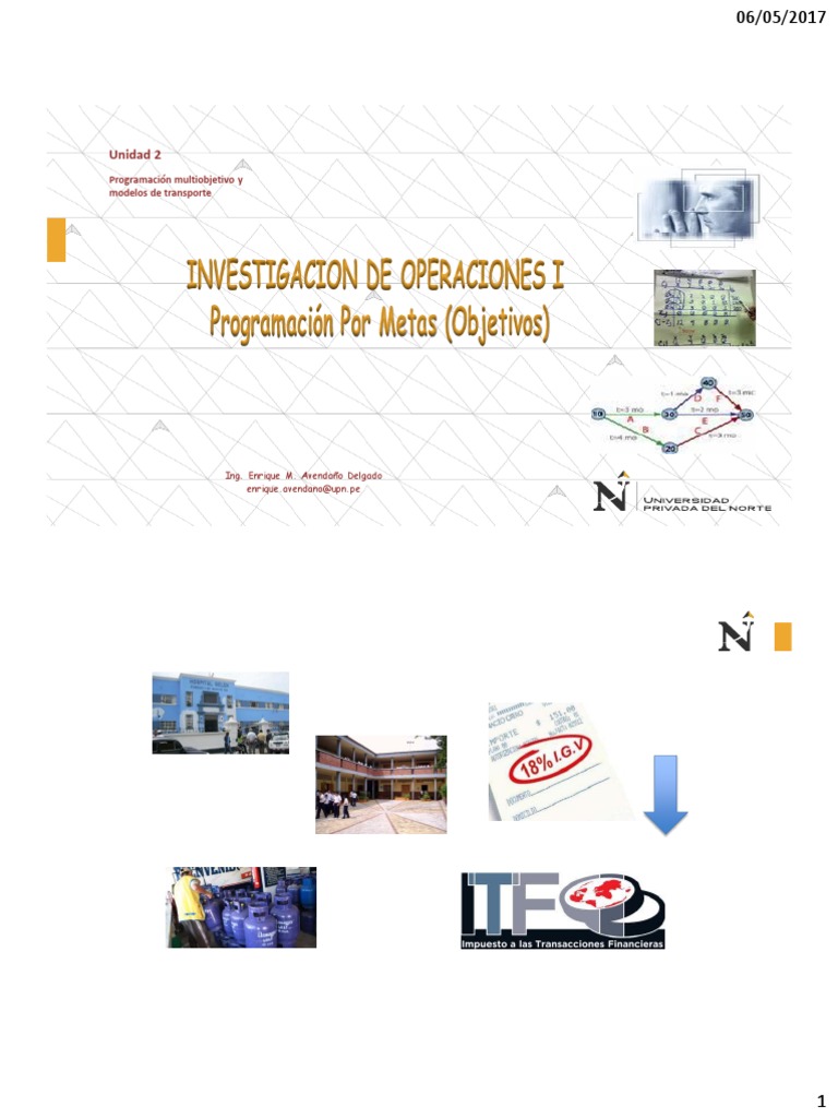 Clase 05 Invope I PDF | PDF | Programación lineal | Toma de decisiones