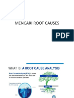 Contoh Mencari Root Causes