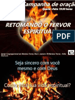 Retomando o Fervor