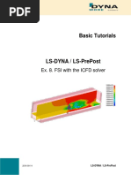 FSI With ICFD Solver