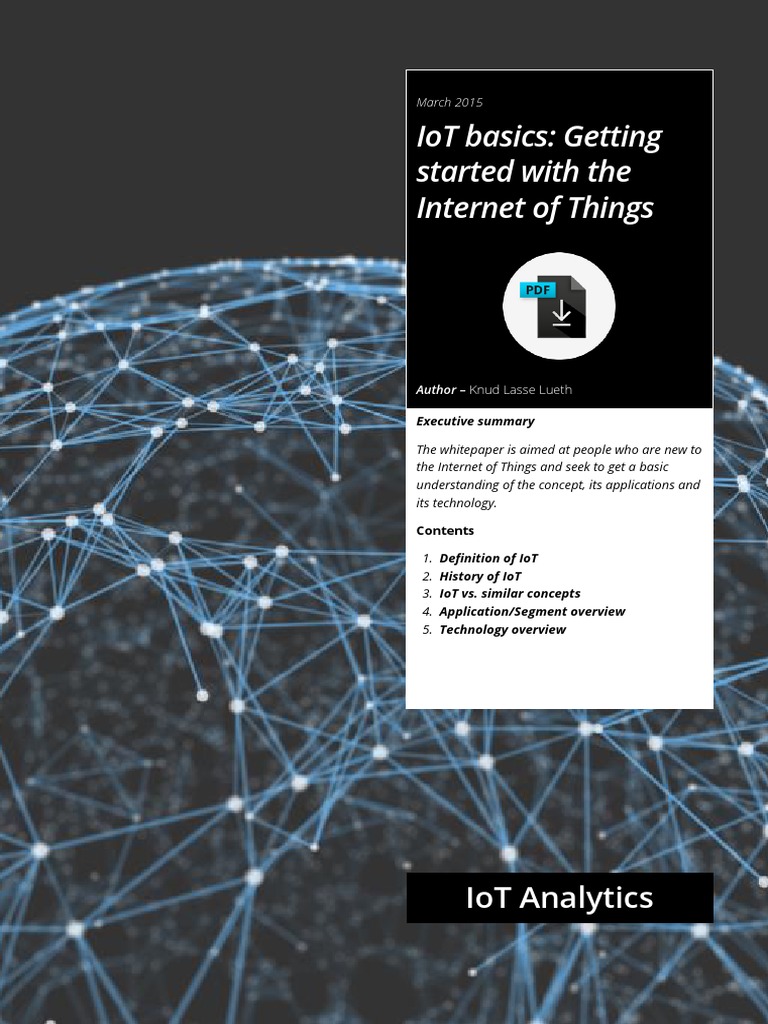 2015 March Whitepaper IoT Basics Getting Started With The Internet of ...