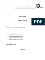 Informe de Practica 1 Electricidad