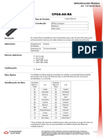 Cabo 10 Fibras Furukawa Datasheet