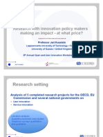 MIT - How Research Projects Can Influence Policy