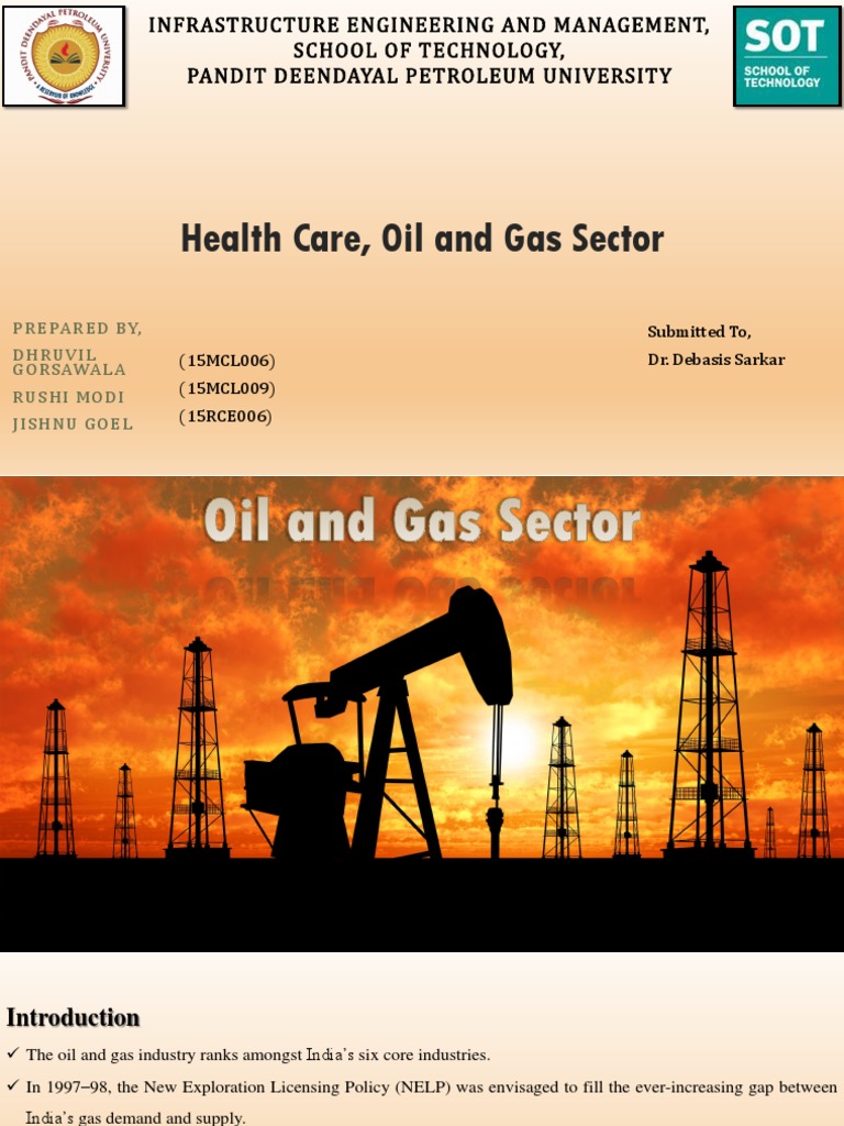 India Oil and Gas Sector Overview | PDF | Petroleum | Natural Gas
